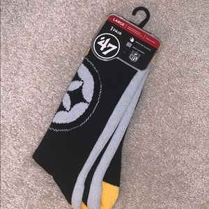 Steelers black socks!